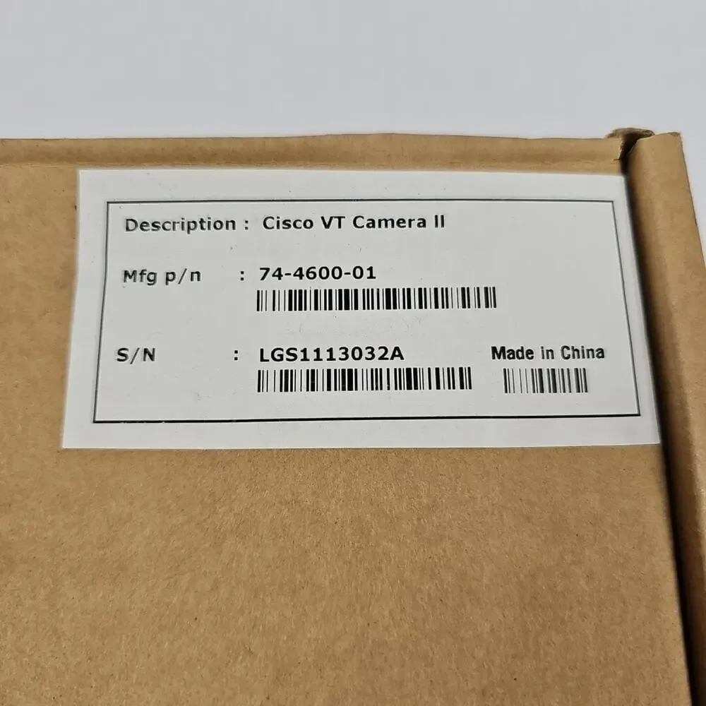 Cisco VT Camera II Web Cam New Open Box Never Used